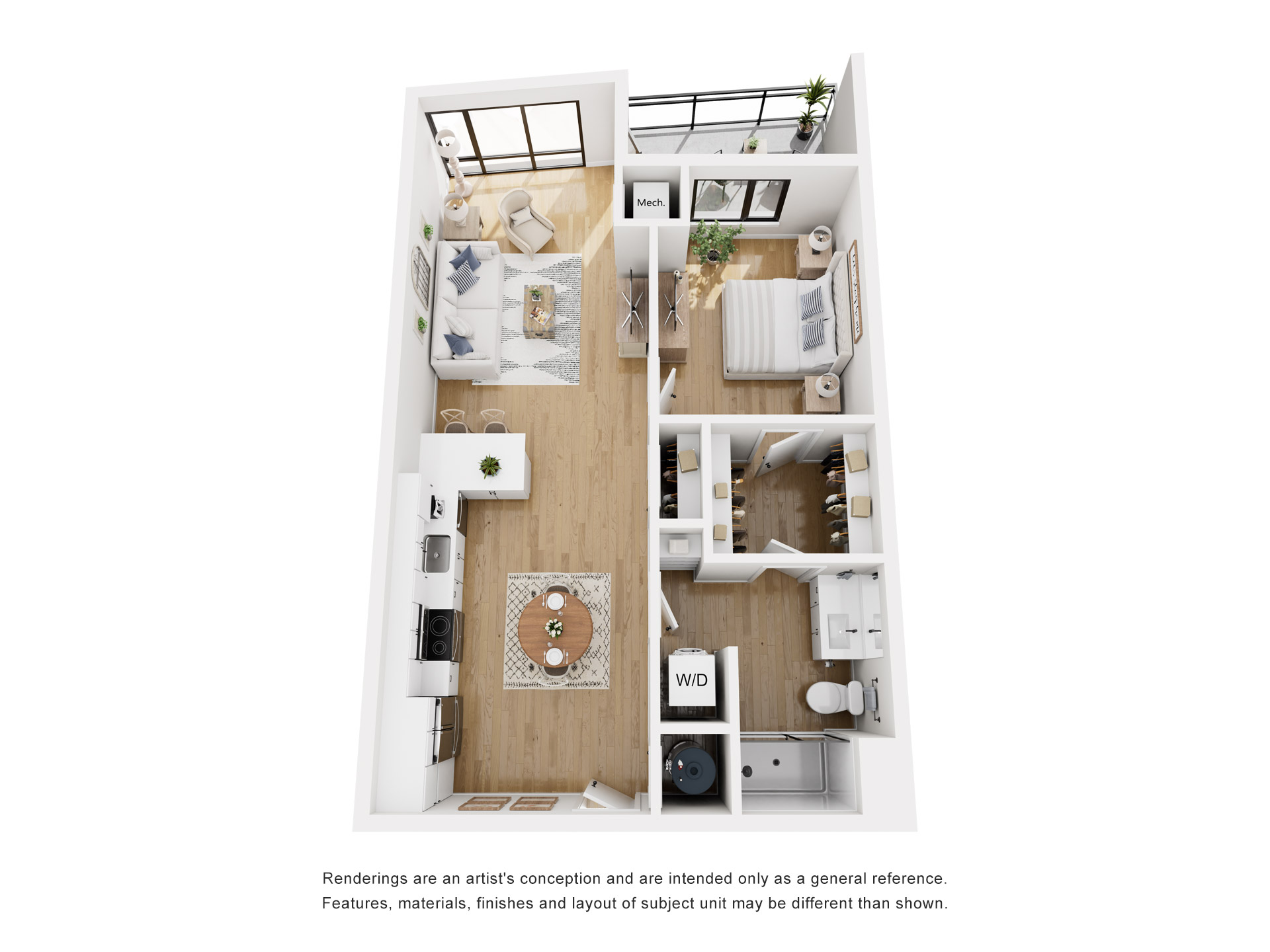 Floor plan layout diagram for A2-786